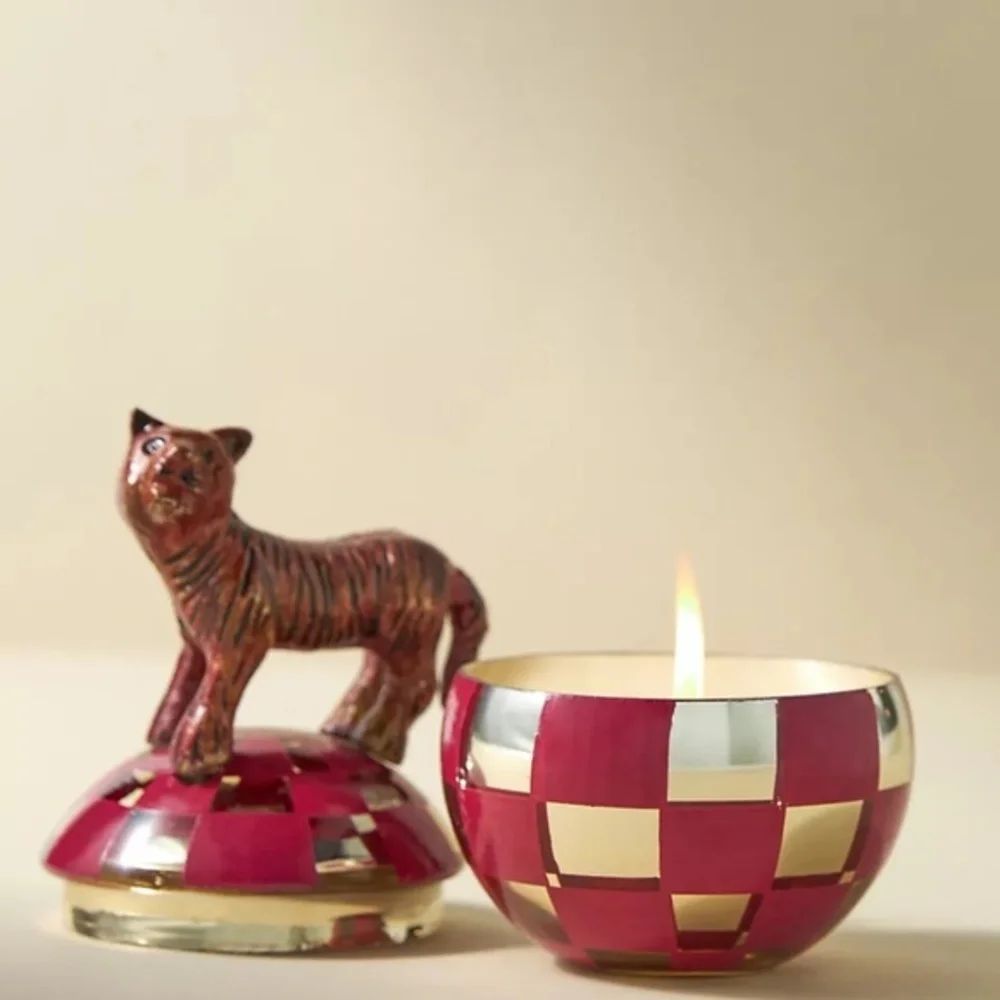 NWT Anthropologie Circus Blackberry Balsam Woody Fruit Jar Candle